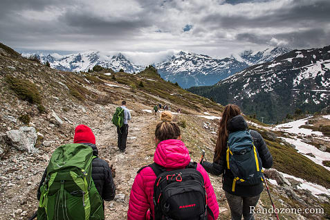 Activit�s outdoor sur la station des Arcs dans les Alpes / Photo _MG_4829