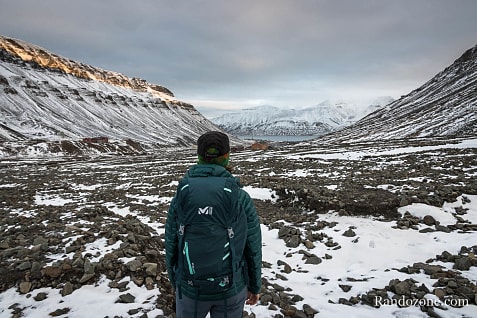Randonne  Trollsteinen dans le Svalvard / Photo _MG_0954