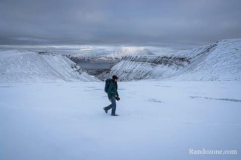 Randonne  Trollsteinen dans le Svalvard / Photo _MG_1073