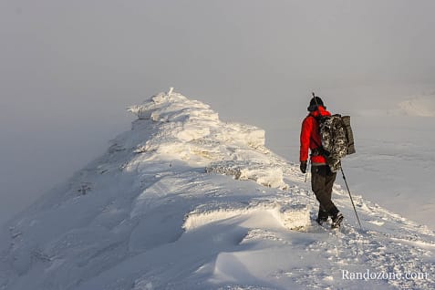 Randonne  Trollsteinen dans le Svalvard / Photo _MG_1479