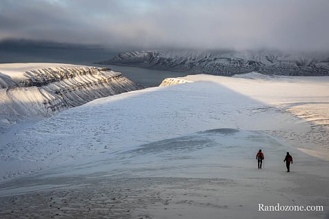 Randonne  Trollsteinen dans le Svalvard / Photo _MG_1626