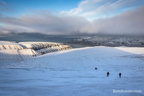 Randonne  Trollsteinen dans le Svalvard / Photo _MG_1665