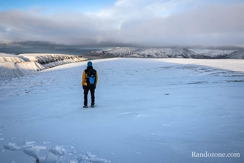 Randonne  Trollsteinen dans le Svalvard / Photo _MG_1689