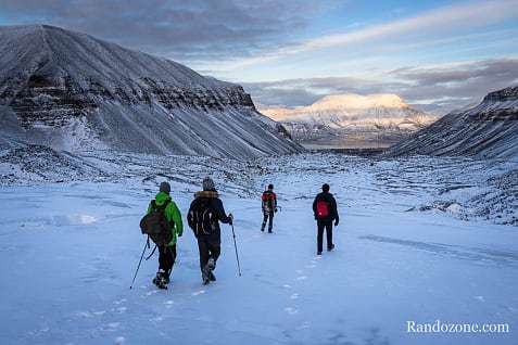 Randonne  Trollsteinen dans le Svalvard / Photo _MG_1789