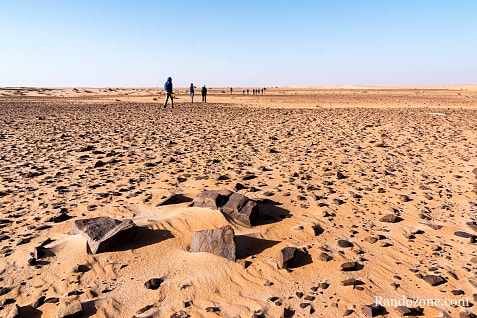 Trekking en Mauritanie : marcher dans le désert / Photo _MG_5387