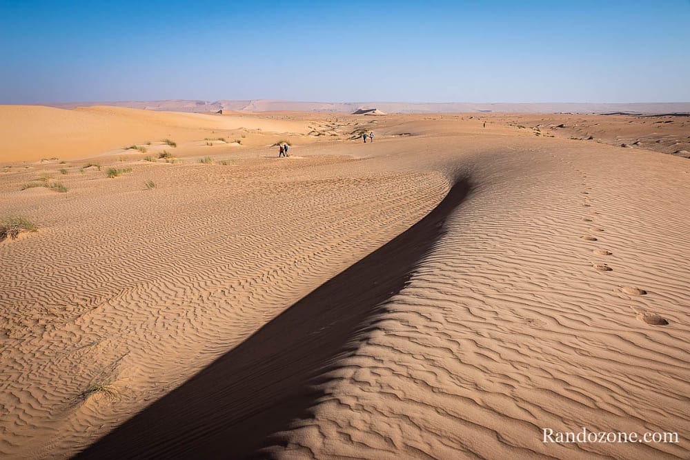 Trekking en Mauritanie : marcher dans le désert / Photo _MG_5441