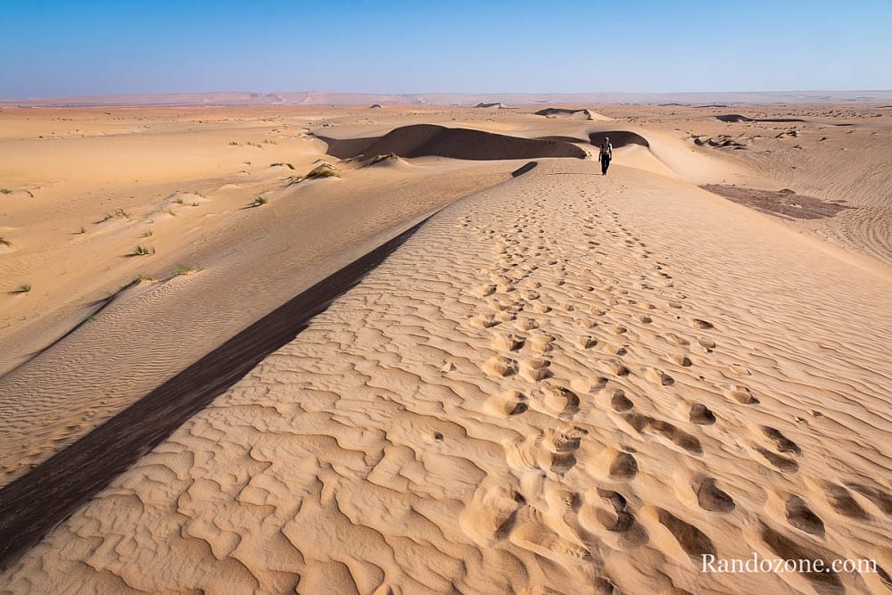 Trekking en Mauritanie : marcher dans le désert / Photo _MG_5472