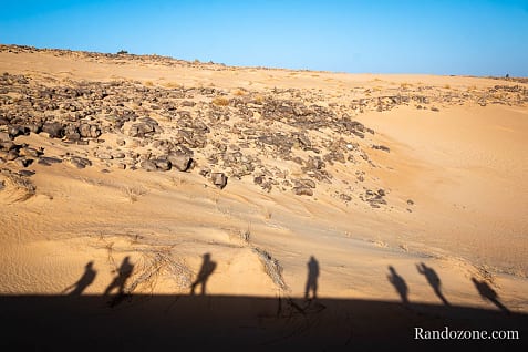 Trekking en Mauritanie : marcher dans le désert / Photo _MG_5337