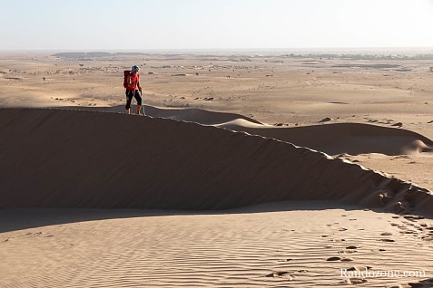 Trekking en Mauritanie : marcher dans le désert / Photo _MG_5341