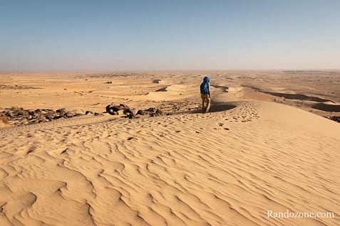 Trekking en Mauritanie : marcher dans le désert / Photo _MG_5354