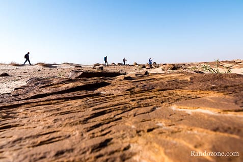 Trekking en Mauritanie : marcher dans le désert / Photo _MG_5374