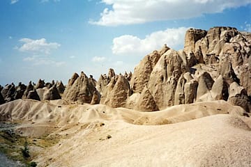 Rochers caractristiques de la Capadoce