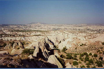 Panorama sur la Capadoce