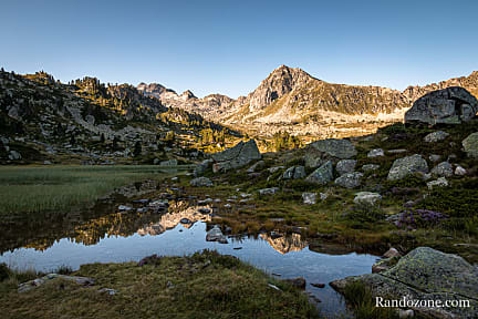 Lacs de Madamète en boucle par le col de Tracens On arrive au lac de la Jonquère