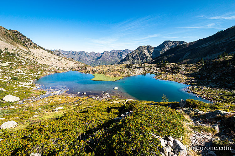 Lacs de Madamète en boucle par le col de Tracens Lac Blanc
