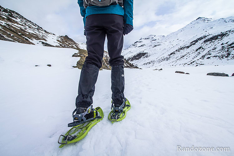 Raquettes à neige dans les Pyrénées