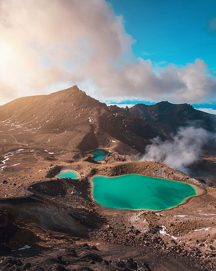 Tongariro National Park, Nouvelle Zélande