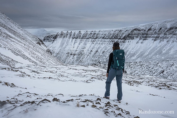 Sac à dos Millet Ubic 30 Femme dans le Svalbard