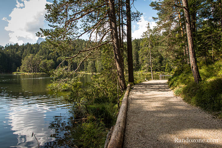 Randonnée au lac de Möserer See depuis Seefeld Randonnée au lac de Möserer See depuis Seefeld