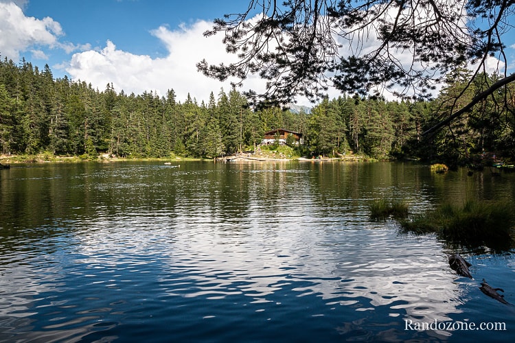 Randonnée au lac de Möserer See depuis Seefeld Randonnée au lac de Möserer See depuis Seefeld