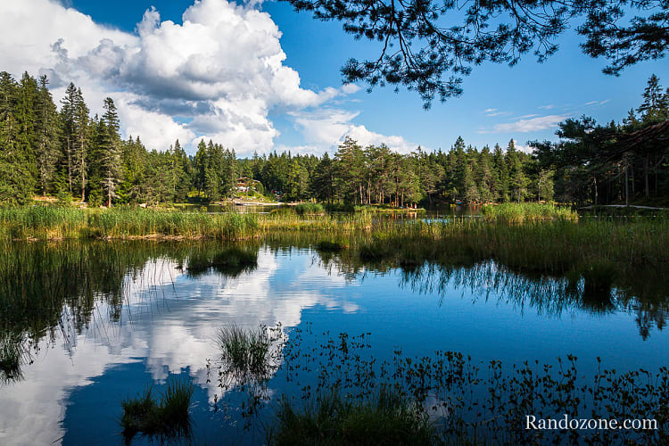 Randonnée au lac de Möserer See depuis Seefeld Randonnée au lac de Möserer See depuis Seefeld