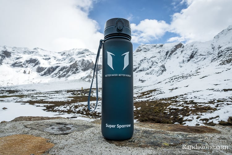 Test de la gourde Super Sparrow Tritan Sports 1L