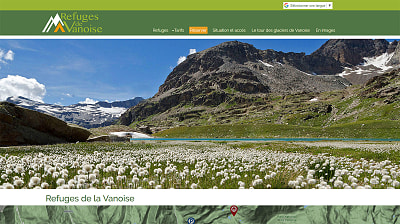 Actualité : Le portail des refuges de la Vanoise