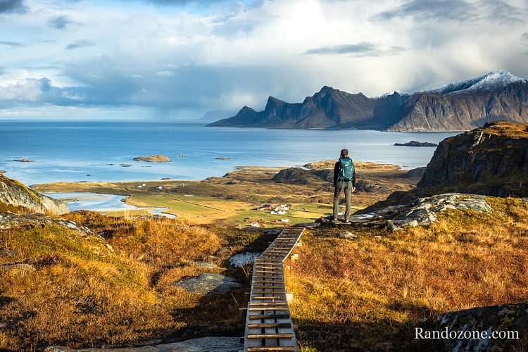Randonnée Ryten Norvège