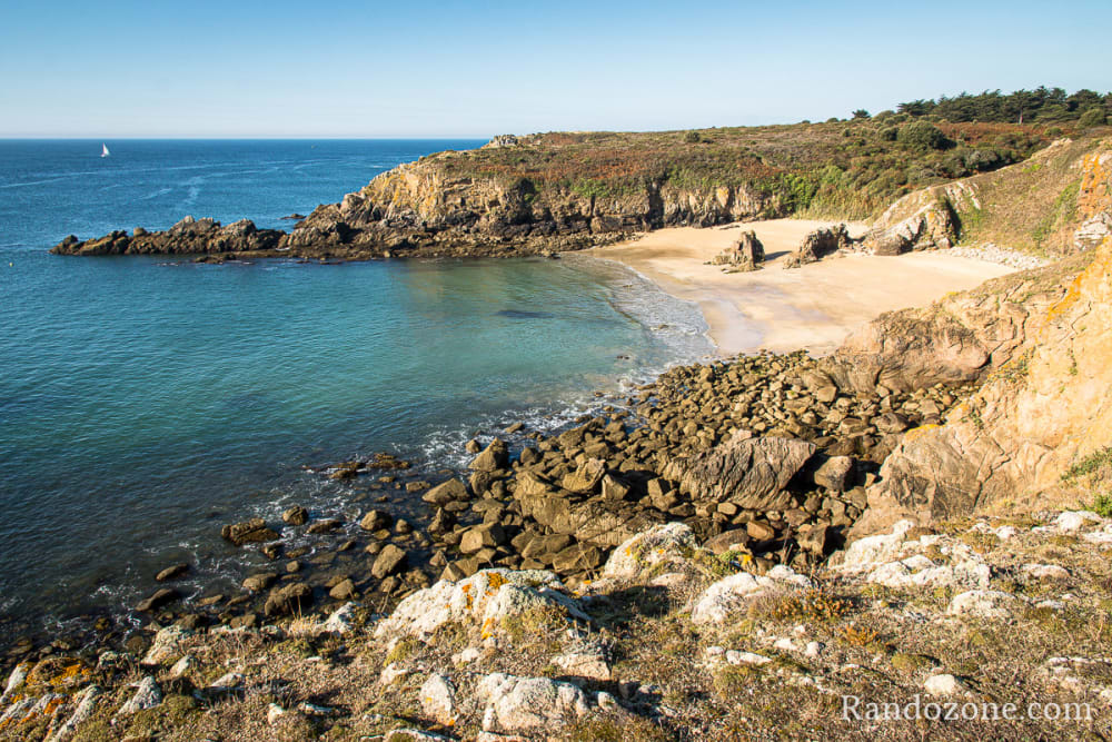 Plage de Soux sur l'le d'Yeu