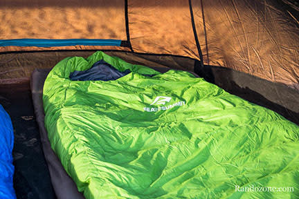 Test et avis Sac de couchage Sea to summit Latitude LT II Test : Sac de couchage Sea to summit Latitude LT II