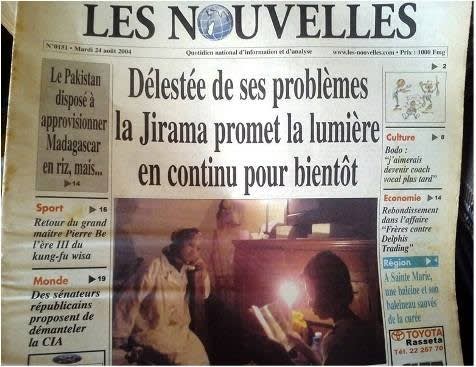 Image de couverture de La JIRAMA est-elle inavotrable ?