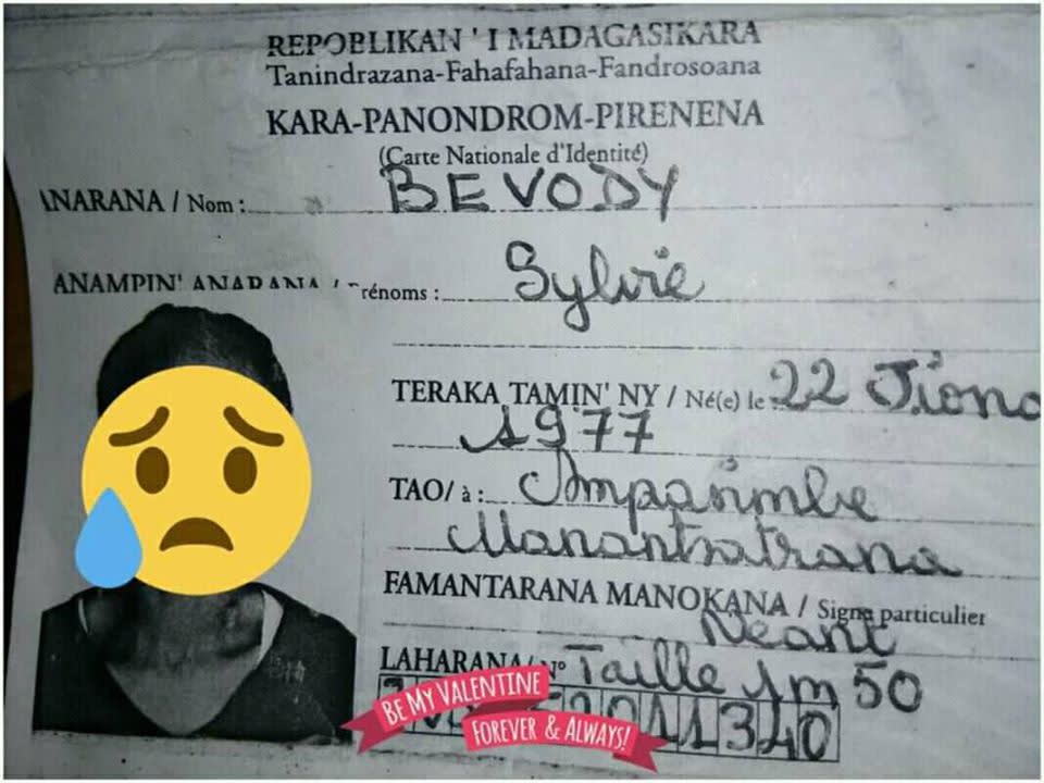 Bevody (gros cul), manifestement un sobriquet à la naissance, fixé par la nécessité de l’administration.