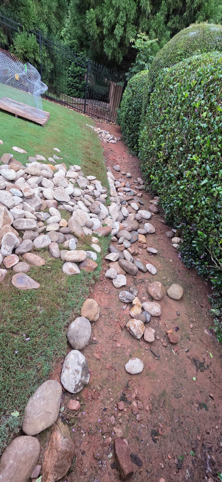 Complete backyard transformation