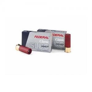 Federal Ammunition Power-Shok 12 Gauge 2.75 RIfled Slug 5 Rds 125oz Hollow  Point 1520 fps