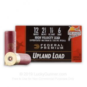 Federal 12 Gauge – 2 3/4″ 1 1/4