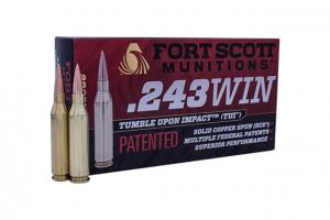 FT. SCOTT .243WIN TUI 58GR 20RDS