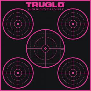 Trg Target 5-bull 12×12 Pnk 6p