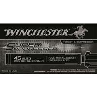 Winchester 45ACP Super Supressed