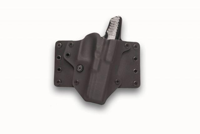 Blk Pnt Lthr RH Leather Wing Hol