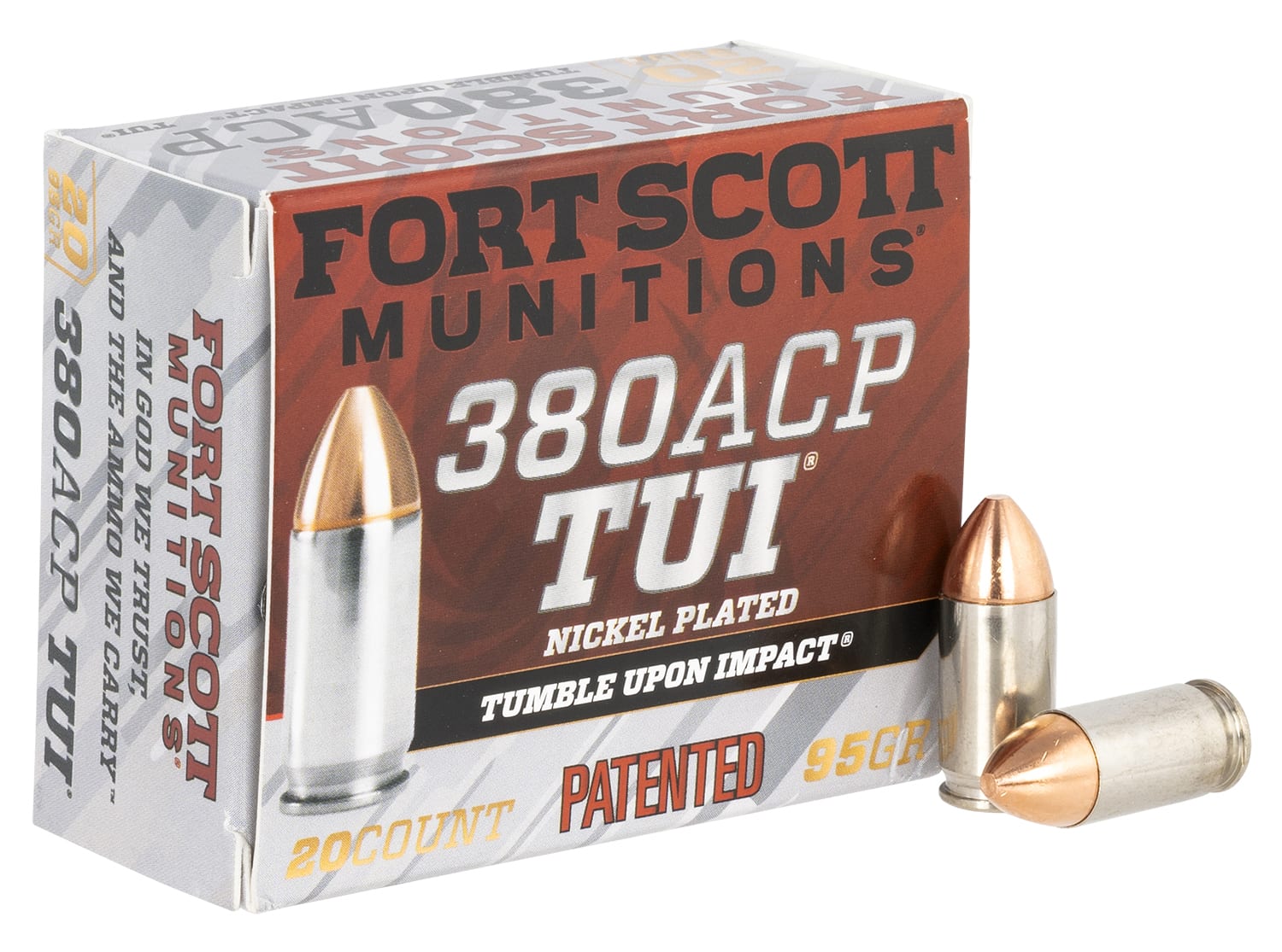 FORT SCOTT 380ACP 95GR 20RDS