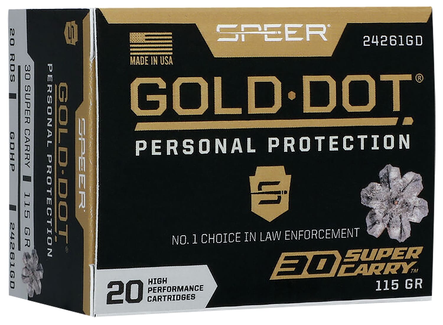 .30 Super Carry Speer Gold Dot…