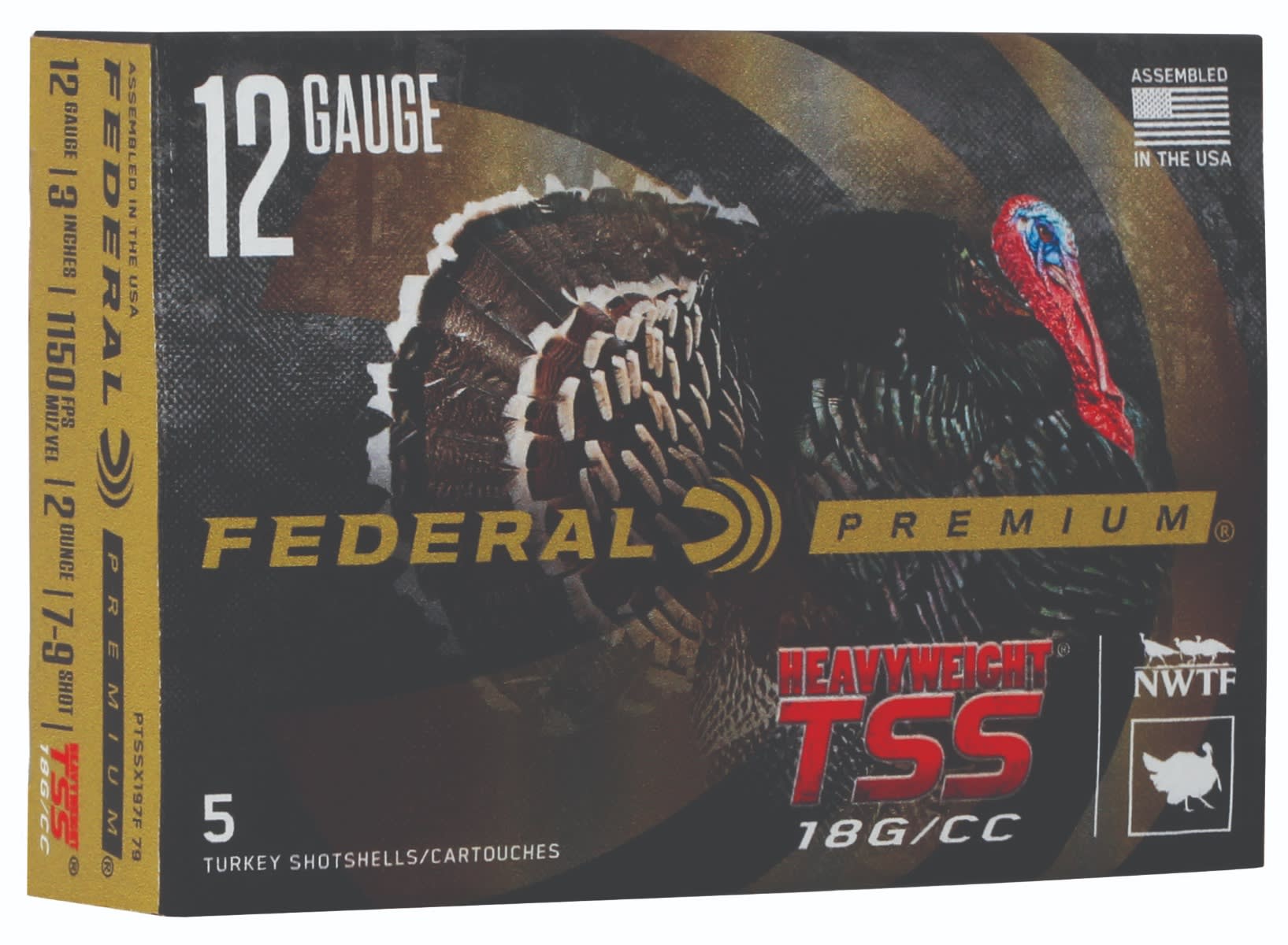 Federal 12ga 3″ HWT TSS 2oz 7.9