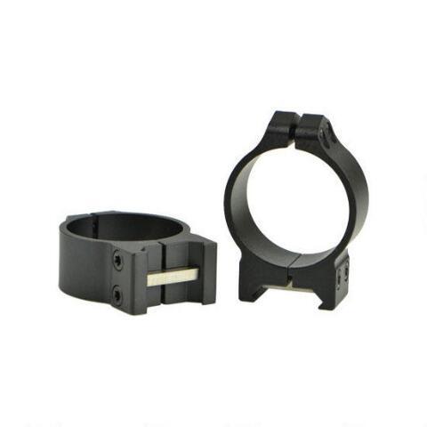 WARNE 34MM LOW MATTE BLK RINGS