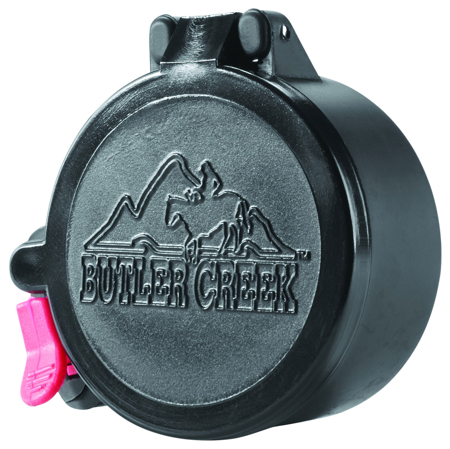 Butler Creek Flip-Open Eyepiece Scope Cover Size 03, 1.39″/35.3mm, Black Polymer