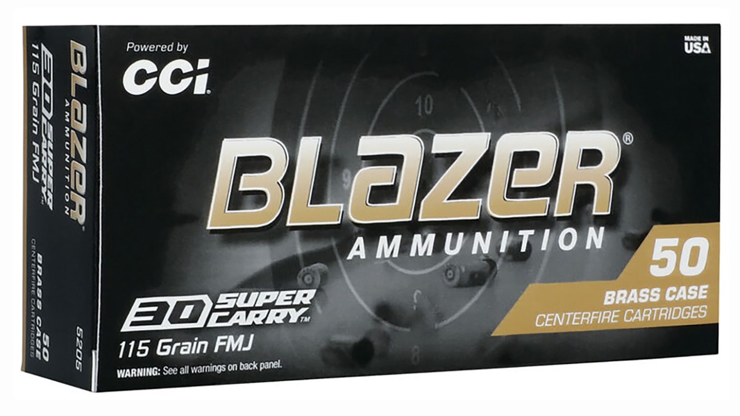 CCI Blazer Brass 30 Super Carry