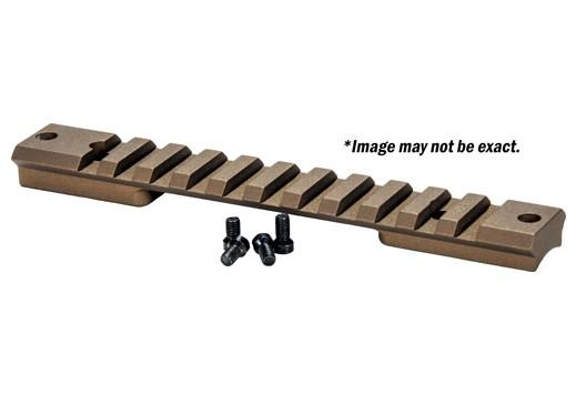 Warne Mountain Tech Tactical Browning X-Bolt Long Action Picatinny Rail, Burnt Bronze