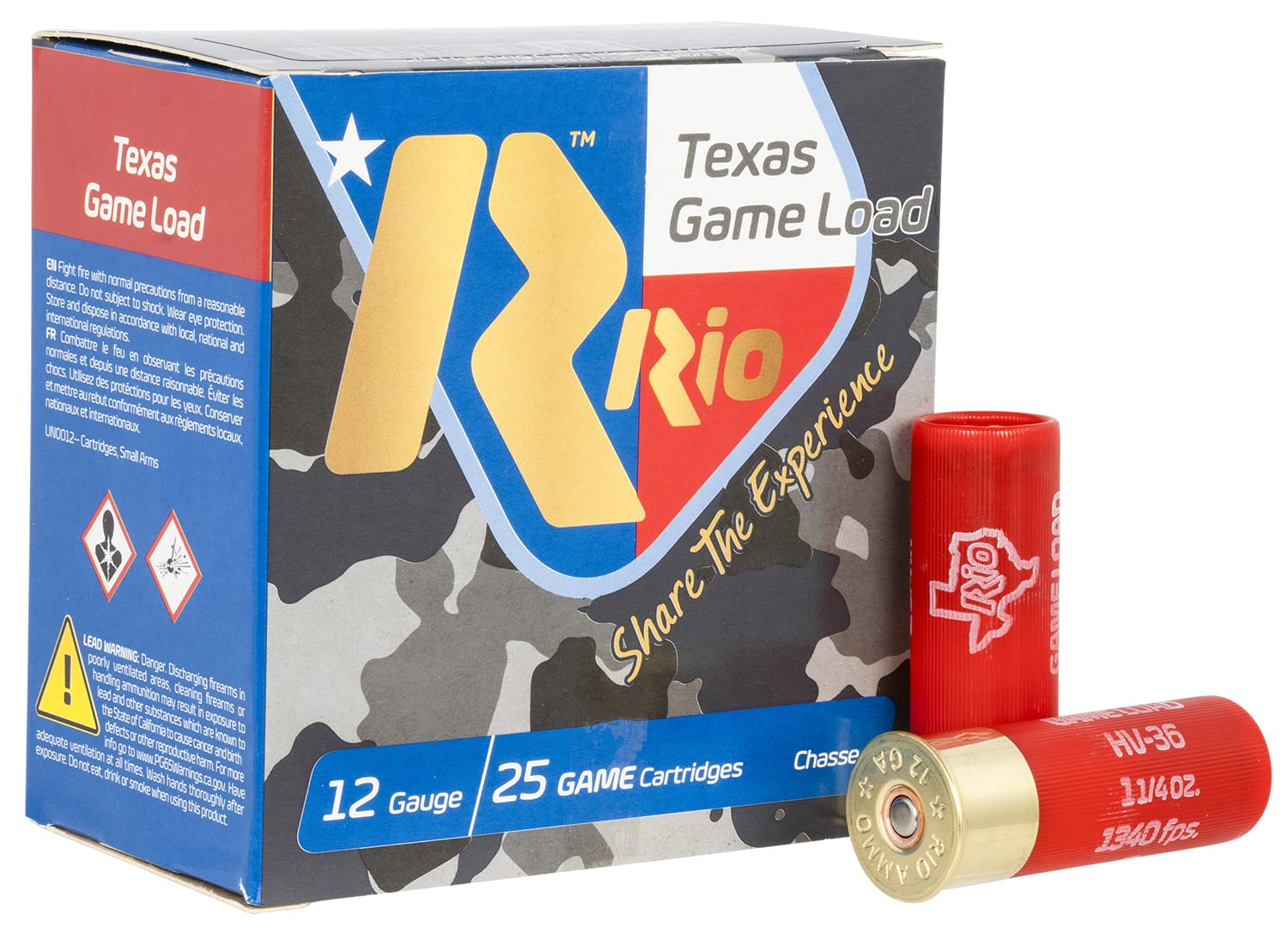 RIO Game Load High Velocity 12 Gauge 1 1/4 OZ. 1330 FPS 3-3/4