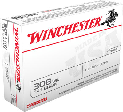308WIN Winchester USA 147GR FM… 308WIN Winchester USA 147GR FM…