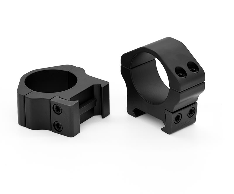 Fixed Scope Rings 1" Low Black