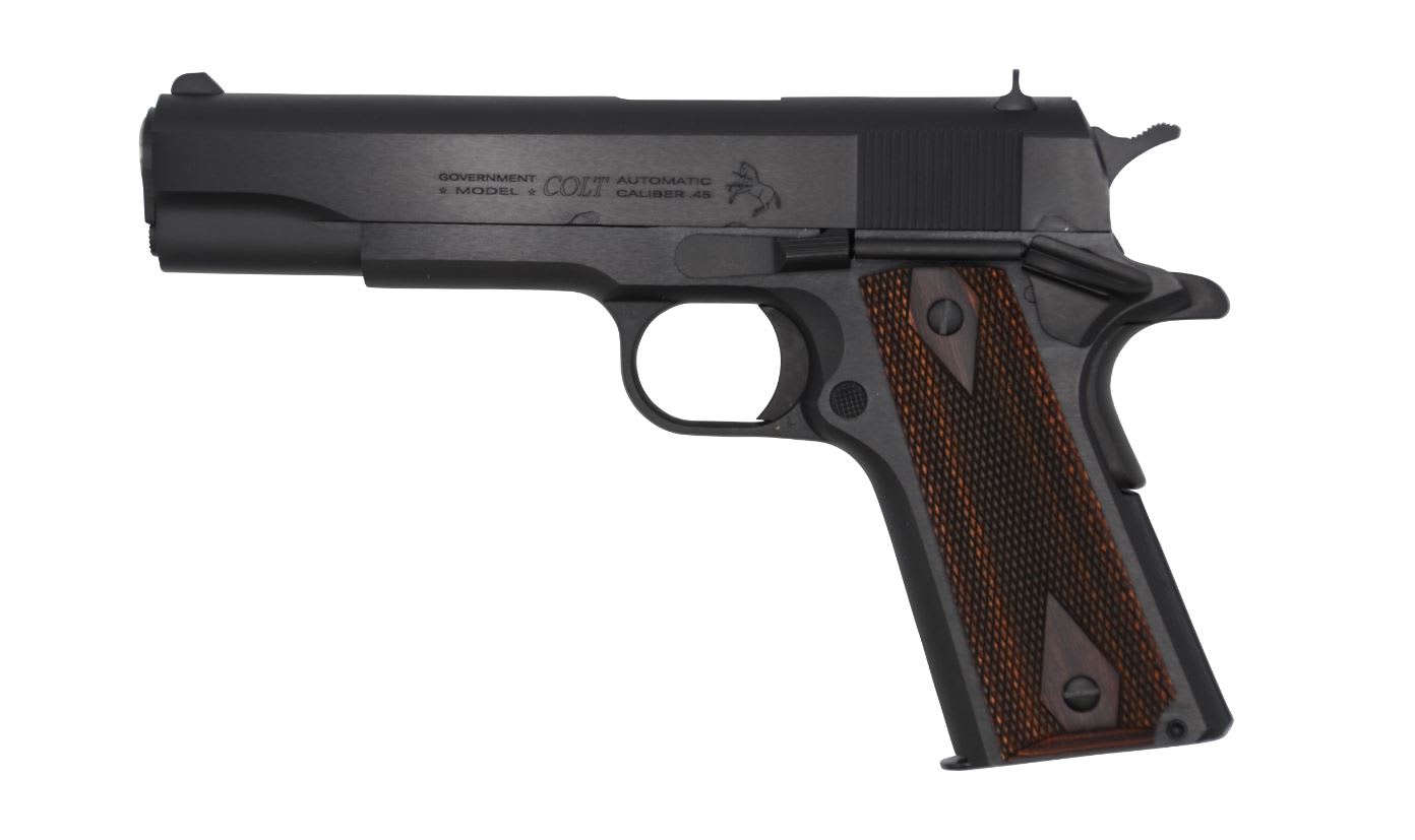 【激安価格】MGC COLT GOVERNMENT-45 AUTOMATIC シルバーモデル　モデルガン 外箱　カートリッジ付 モデルガン